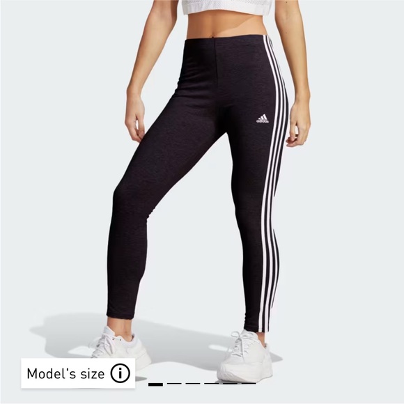 Adidas Original Cotton Leggings - Picture 1 of 3